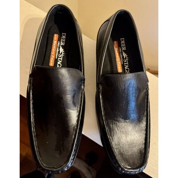 Mens Deer Stags Drive Memory Foam Shoes Slip-on Loafers 902 Collc Size 10.5 - Picture 2 of 6